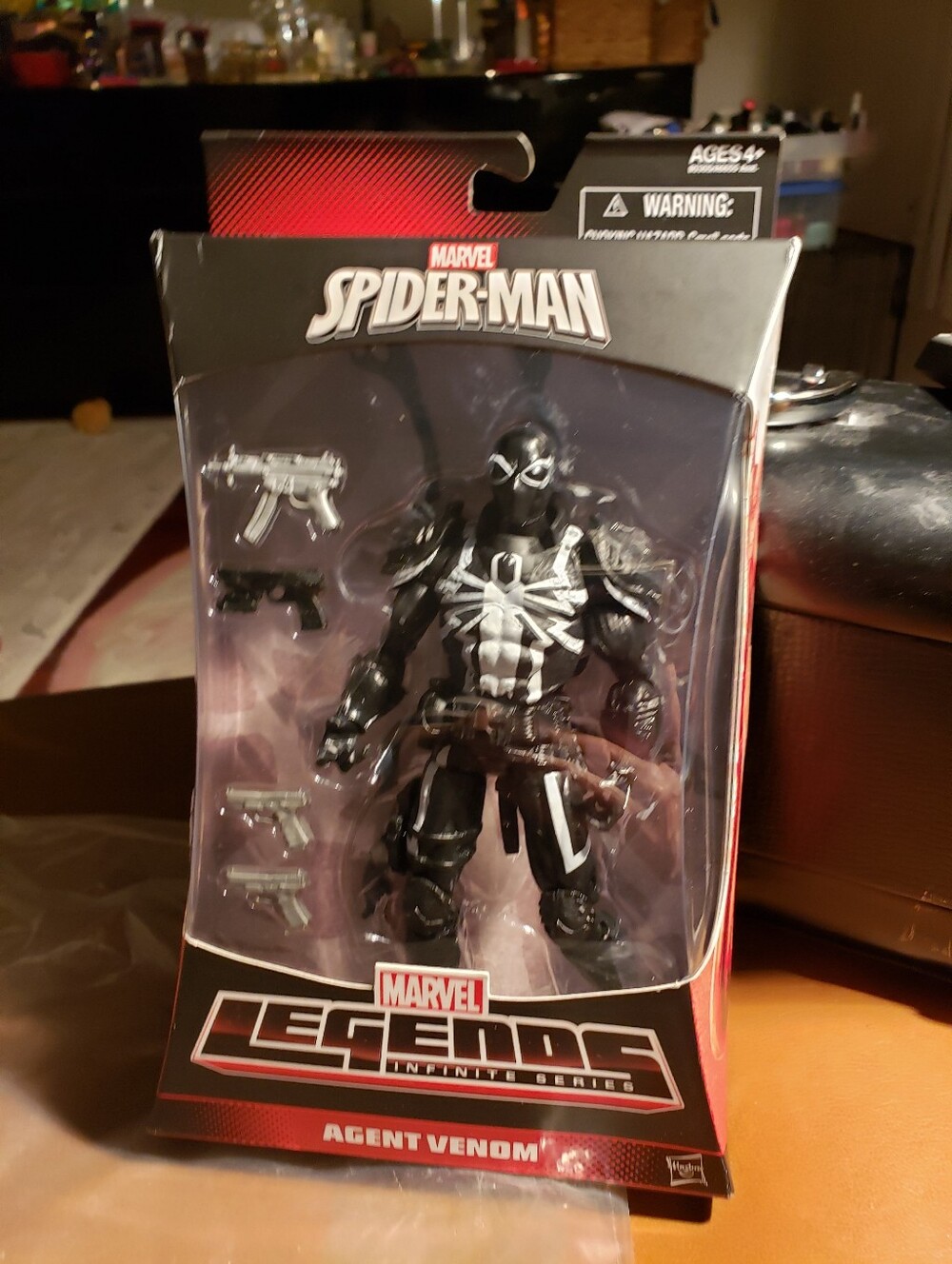 Marvel Legends Agent Venom Action Figure - Black & White